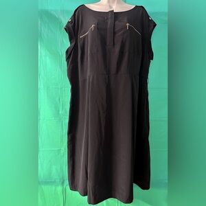 NWOT Worthington Woman Black Sheath Dress Size 22W